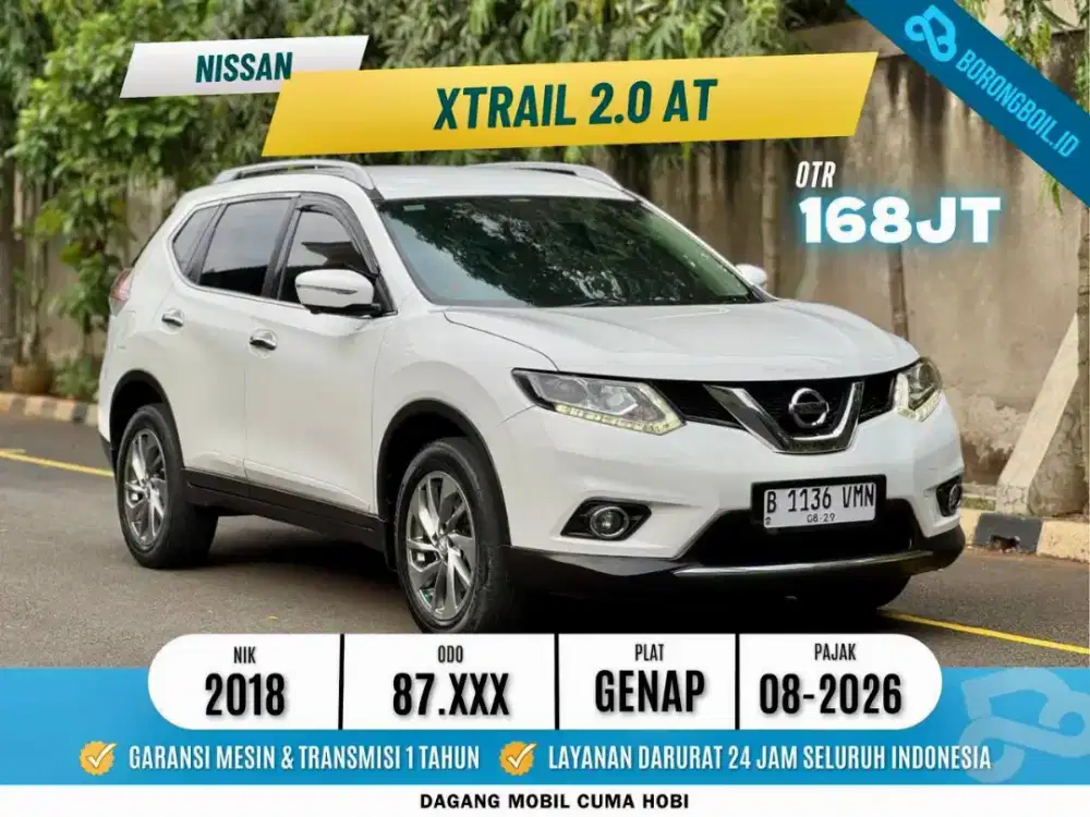 Xtrail 2.5 AT 2016 Putih Istimewa
