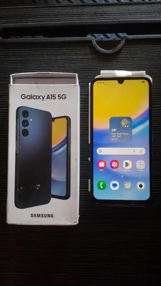 Samsung A15 5G Blue Black