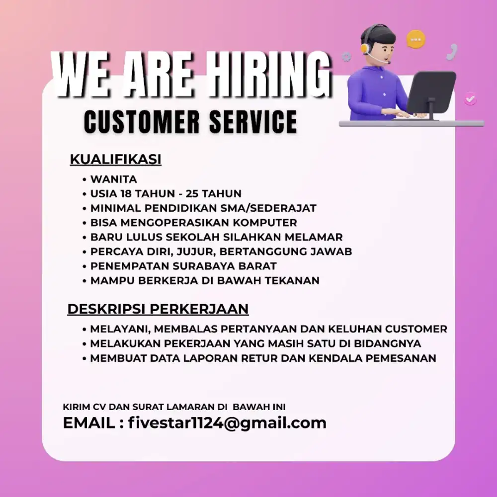LOKER KERJA SBY