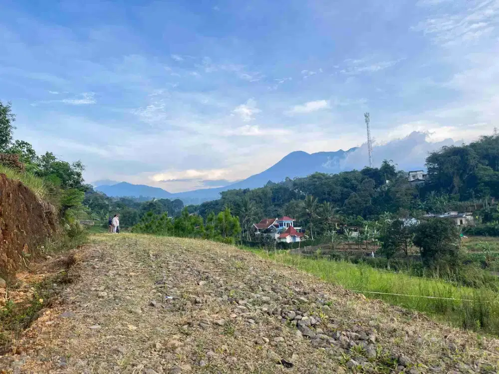 dijual tanah di jl bumi susi citeko cisarua puncak