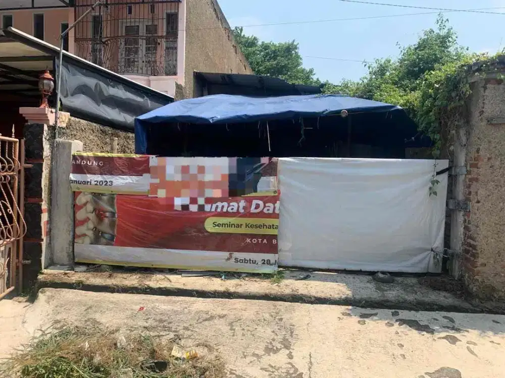 Jual komplek cibolerang baru kopo Hitung Tanah 156mtr dekat tol kopo cocok untuk gudang