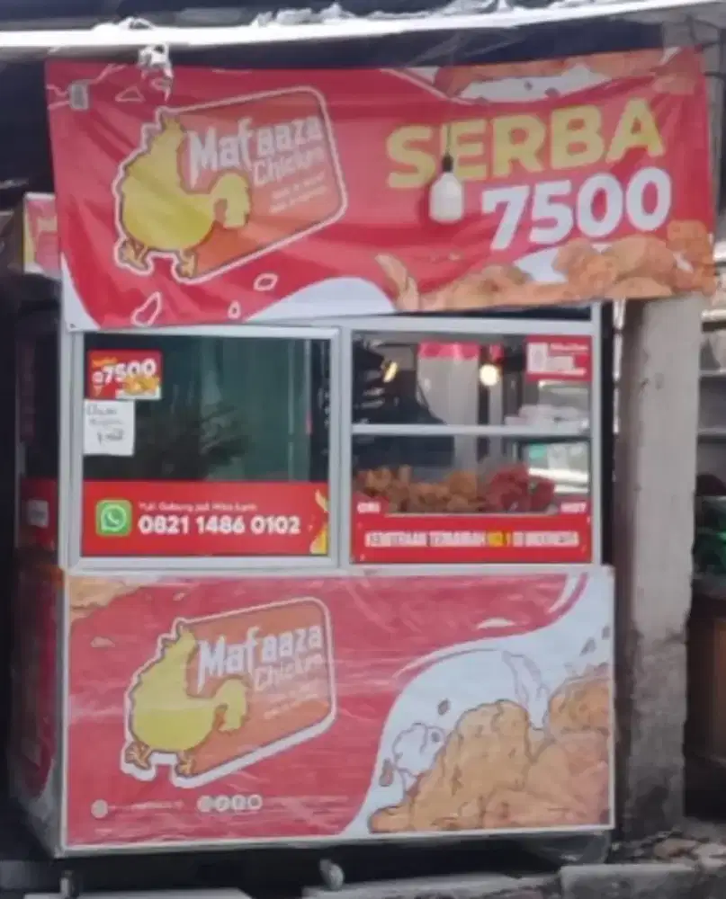 Gerobak friend chicken