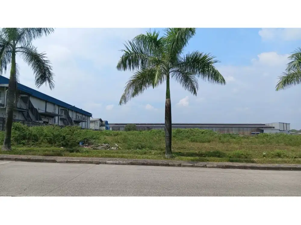 Dijual Lahan Siap Bangun Kawasan Industri Modenr Cikande, Serang