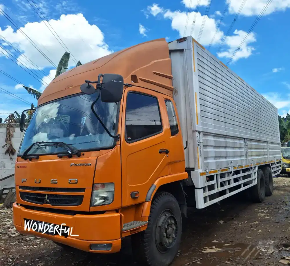 Mitsubishi Fuso Fighter 240PSHD FN61HD Tronton 6×2 Wingbox Bio Solar