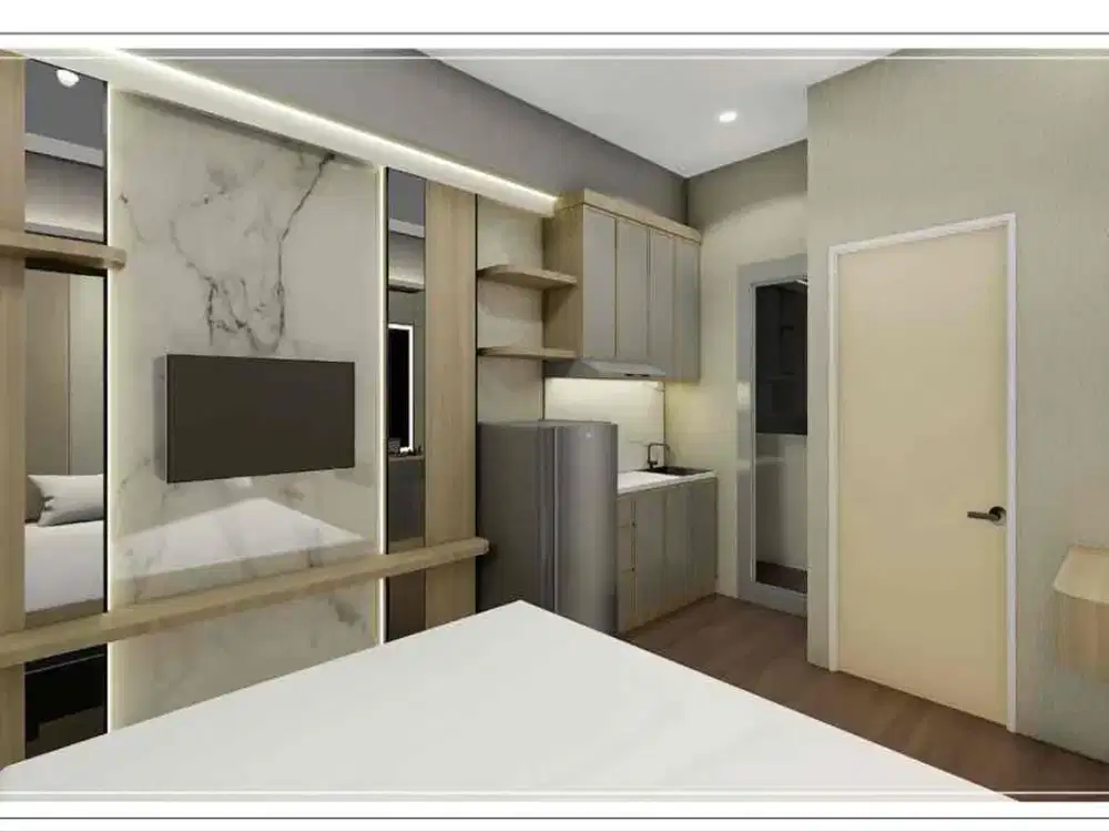 Baru gress‼️full interior mewah apartemen educity sudah SHMRS