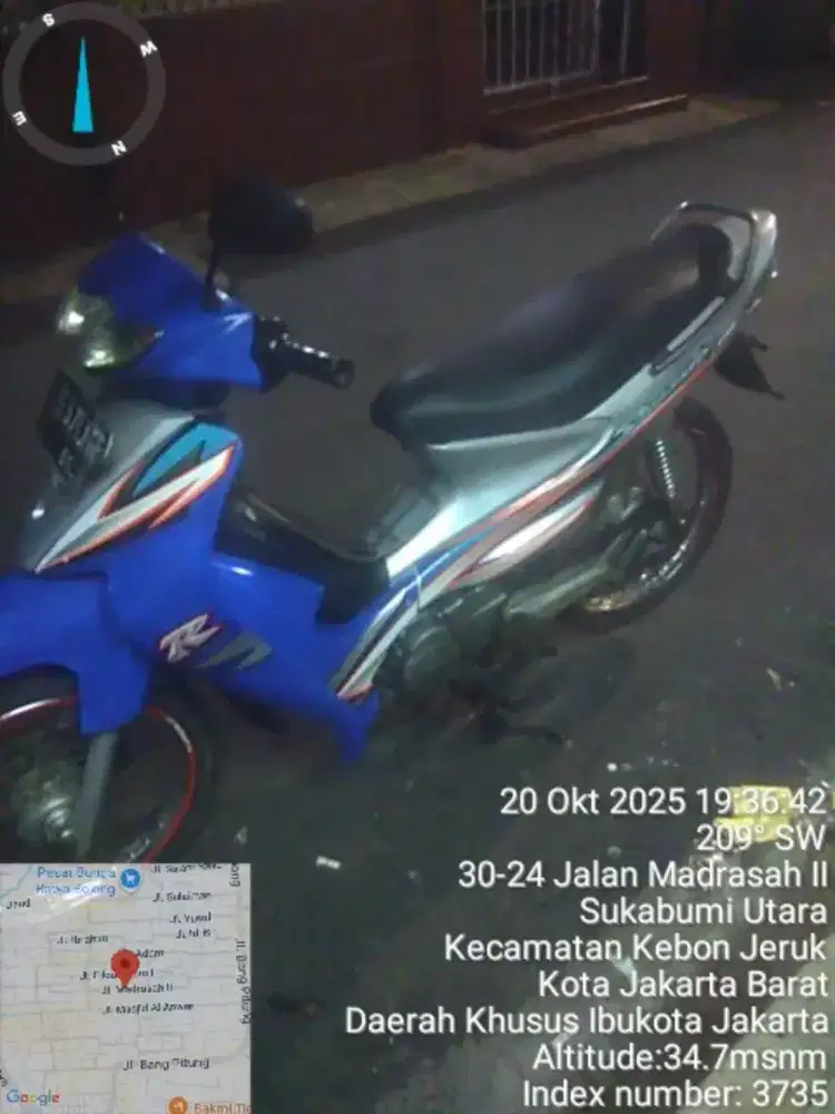 JUAL MOTOR SMASH SECOND 2005