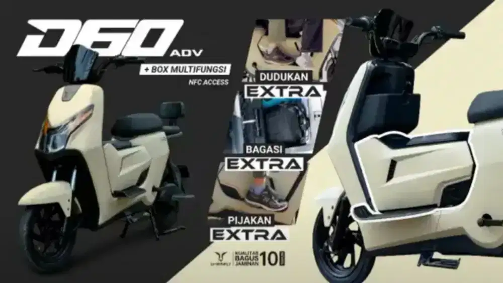 Sepeda Listrik UWINFLY D60 ADV