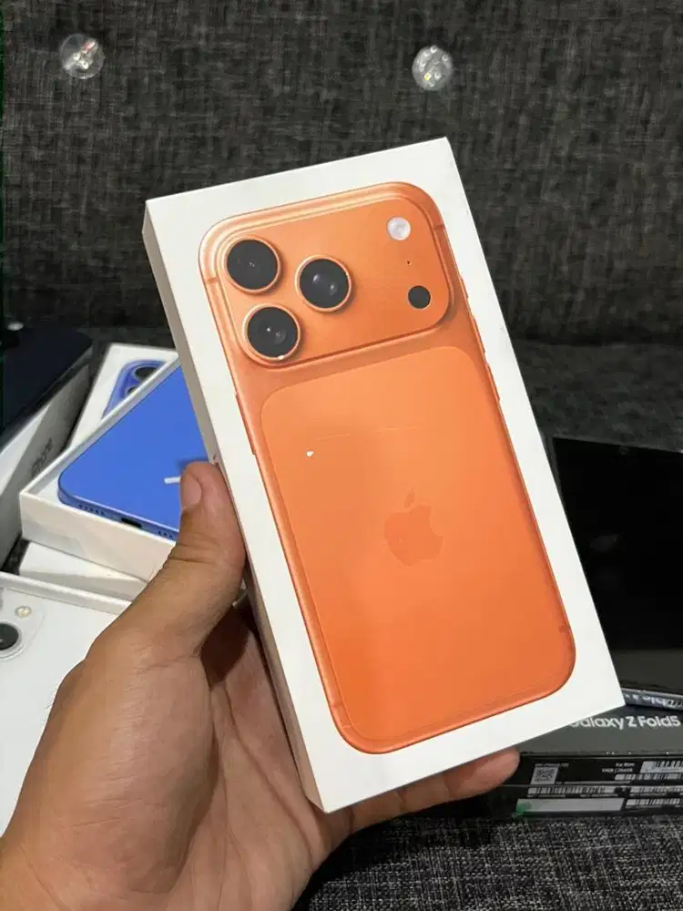 Iphone 17 pro 256gb cosmic orange brand new iBox bisa TT