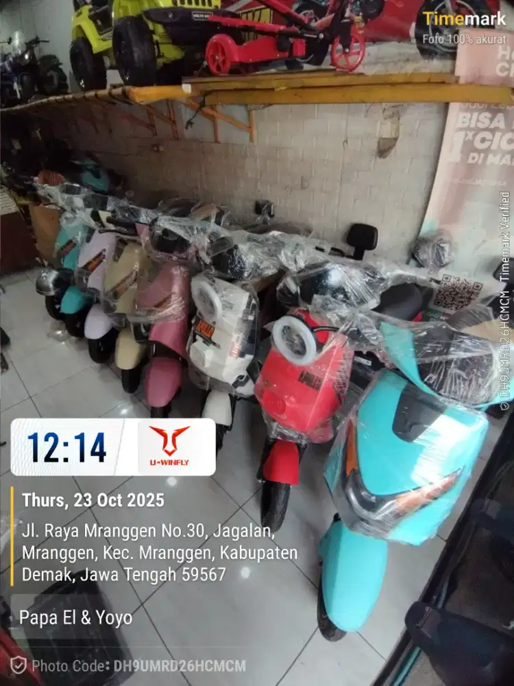 Sepeda Listrik Uwinfly D75