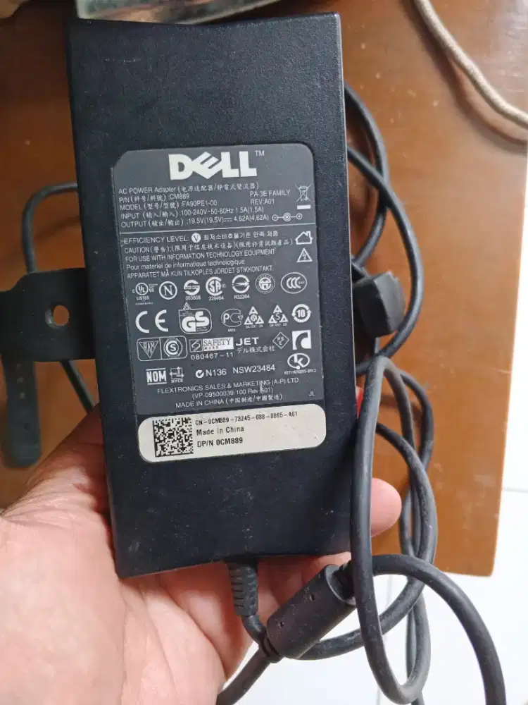 Charger laptop dell original