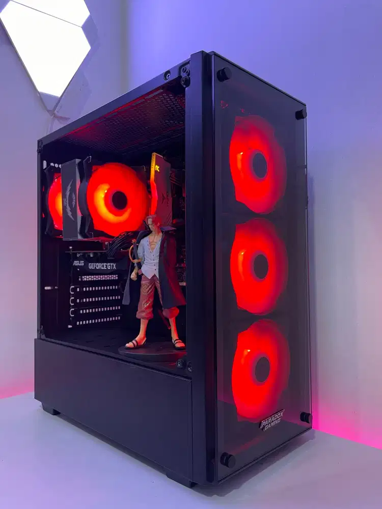 CPU Komputer Gaming & Editing i5 10400 RAM 16GB GTX 1660 Super