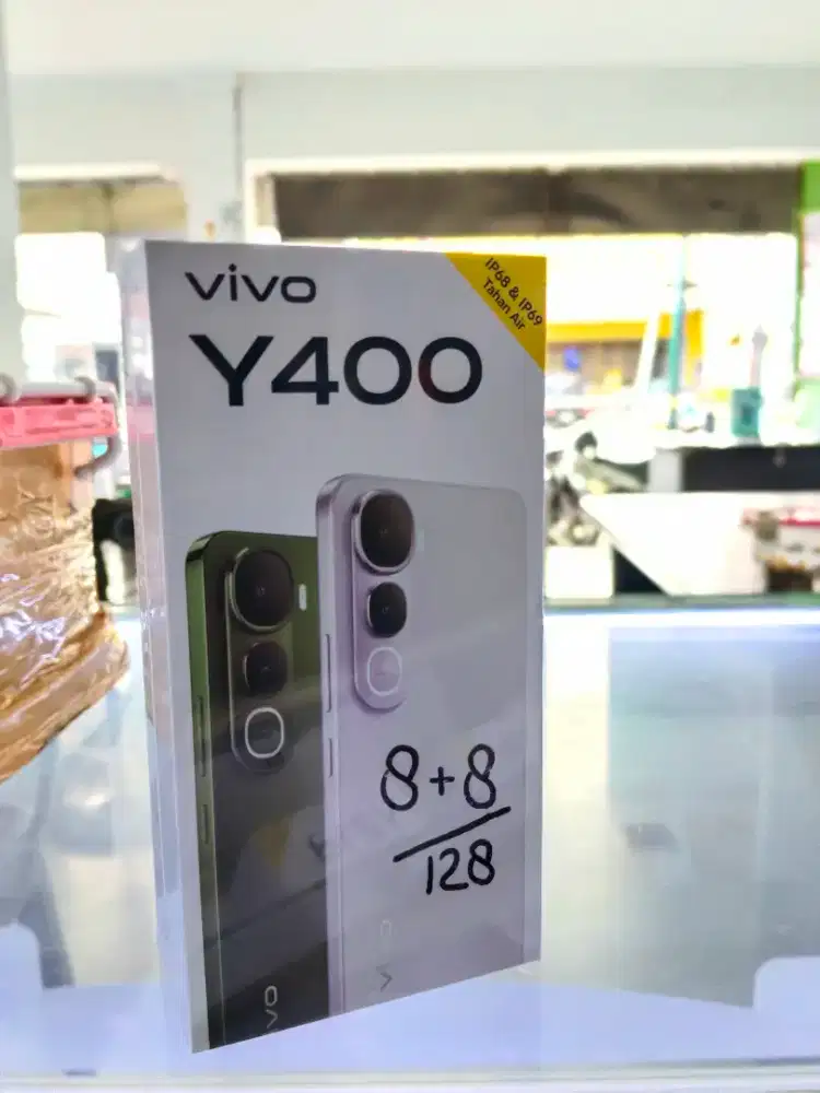 Vivo Y400 8/128 & 8/256 sudahh under water