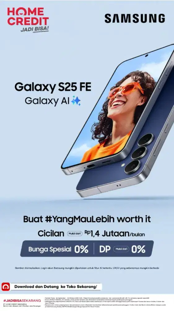 SAMSUNG S25 FE CASH/KREDIT