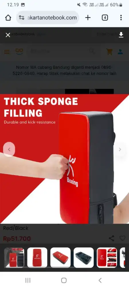 Kicking pad muay thai taekwondo