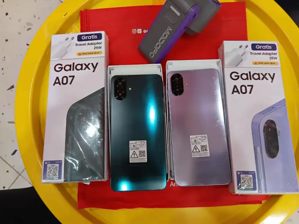 READY STOK GALAXY A07 , GARANSI RESMI BISA CICILAN PROMO 0%