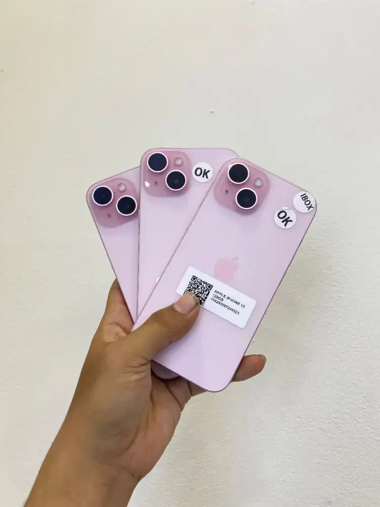 Iphone 15 128gb Ibox Fullset Like New Fungsi Normal Semua