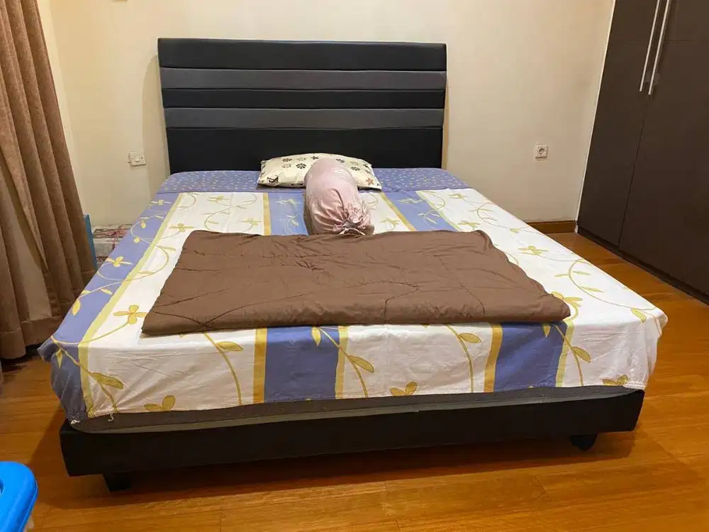 KASUR SPRINGBED ALEXA 160 X 200 FULLSET MATRAS DIPAN tempat tidur