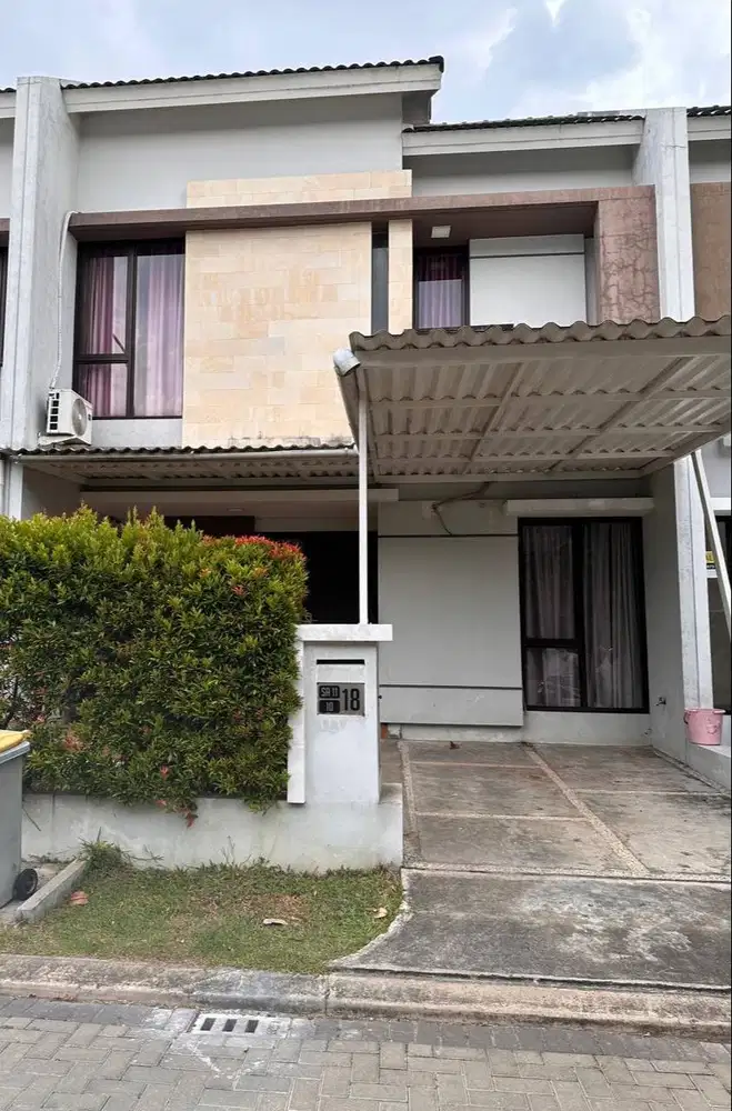 Disewakan Rumah cluster di Green Ara, Kota Harapan Indah, Bekasi