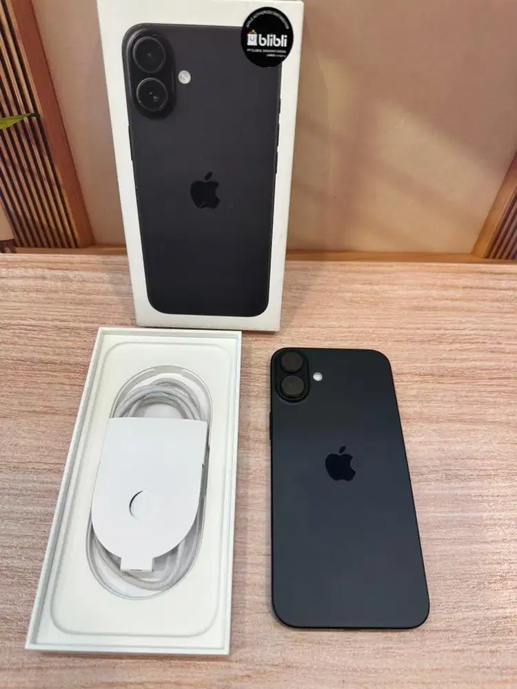Apple iPhone 16 Plus 512GB Bh 100% Garansi iBox 06/07/2026