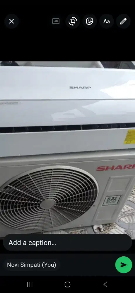 AC SHARP DINGIN