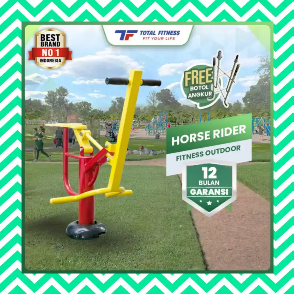 Alat fitnes outdoor Horse Rider KNG-876