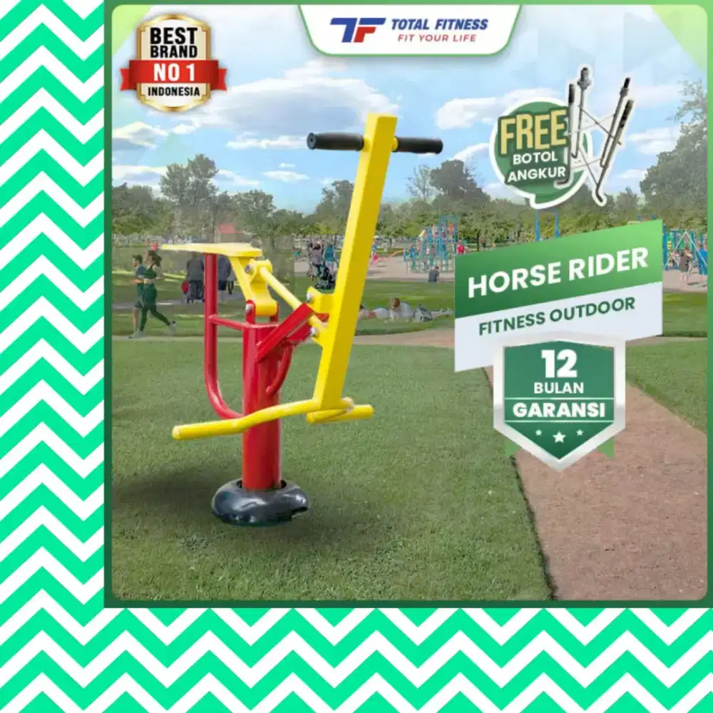 Alat fitnes outdoor Horse Rider KNG-876