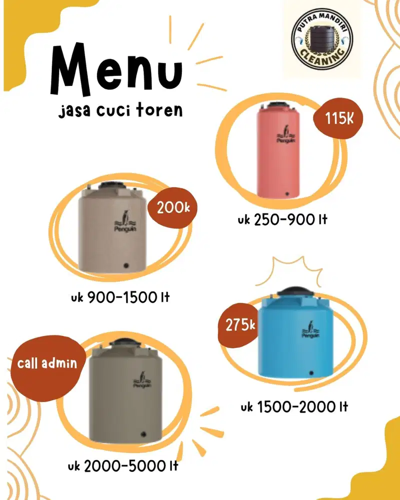 jasa cuci toren jabodetabek