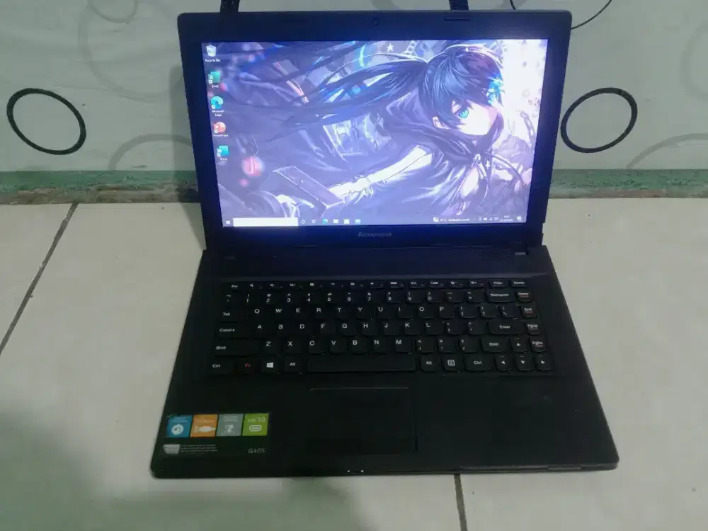Laptop Lenovo G405 AMD E1-1200 Kondisi siap pakai