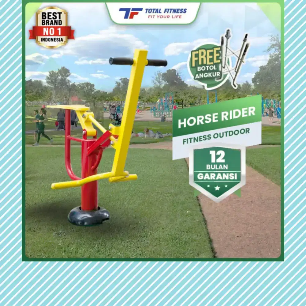 Alat fitnes outdoor Horse Rider KNG-876