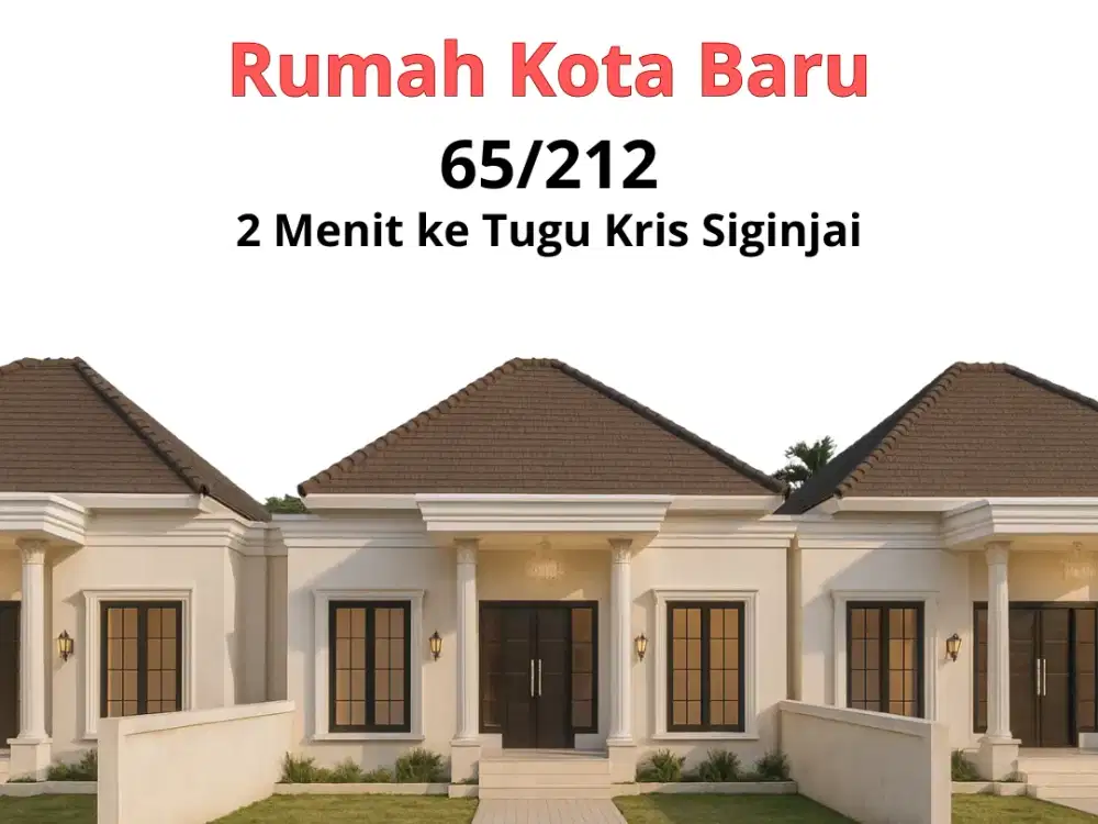 Rumah Cluster Kota Baru