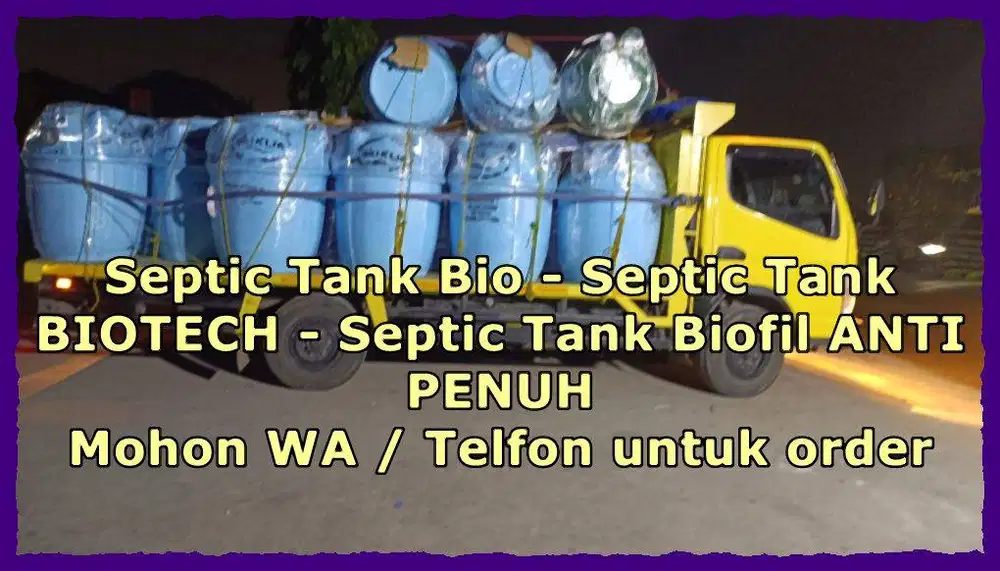Septic Tank, Sepiteng Bio, Biotech, Biofil, Biotank,