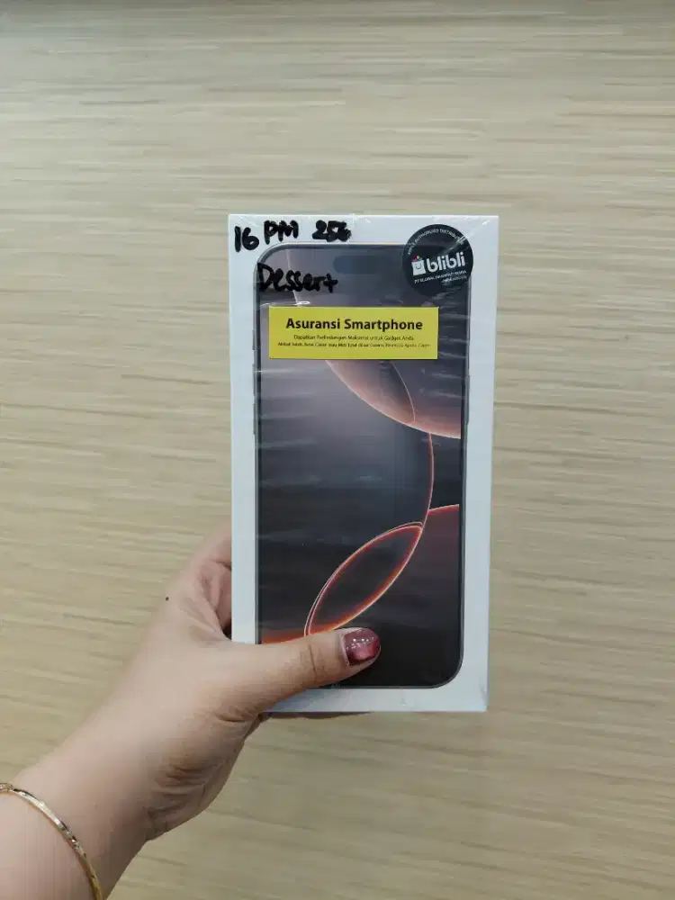 iPhone 16 Pro Max 256 kredit dp 0 bunga 0% syarat KTP aja