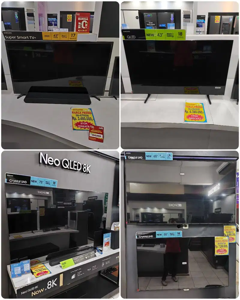 PROMO TV SAMSUNG RESMI ORIGINAL BISA CICILAN DENGAN BUNGA 0%