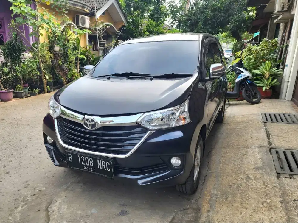 Toyota Grand Avanza Avansa Barong G Manual MT Tahun 2017 Hitam , 2016