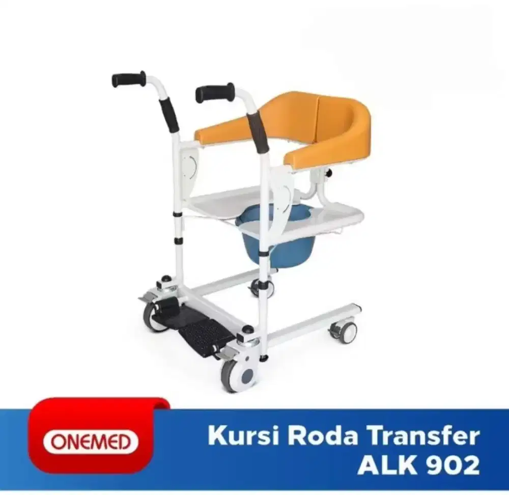 Kursi Transfer Pasien Hidrolik - One Care + Commode Onemed ALK 902