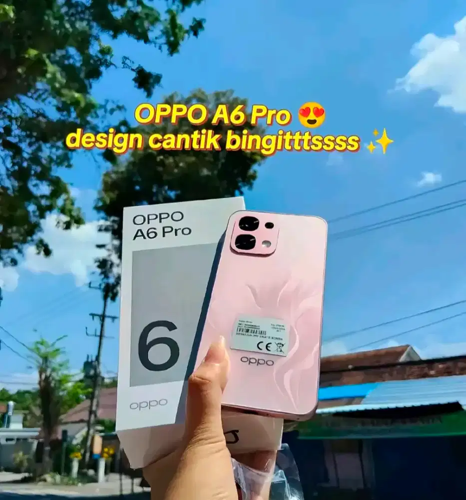 Kredit hp oppo A6pro tanpa dp