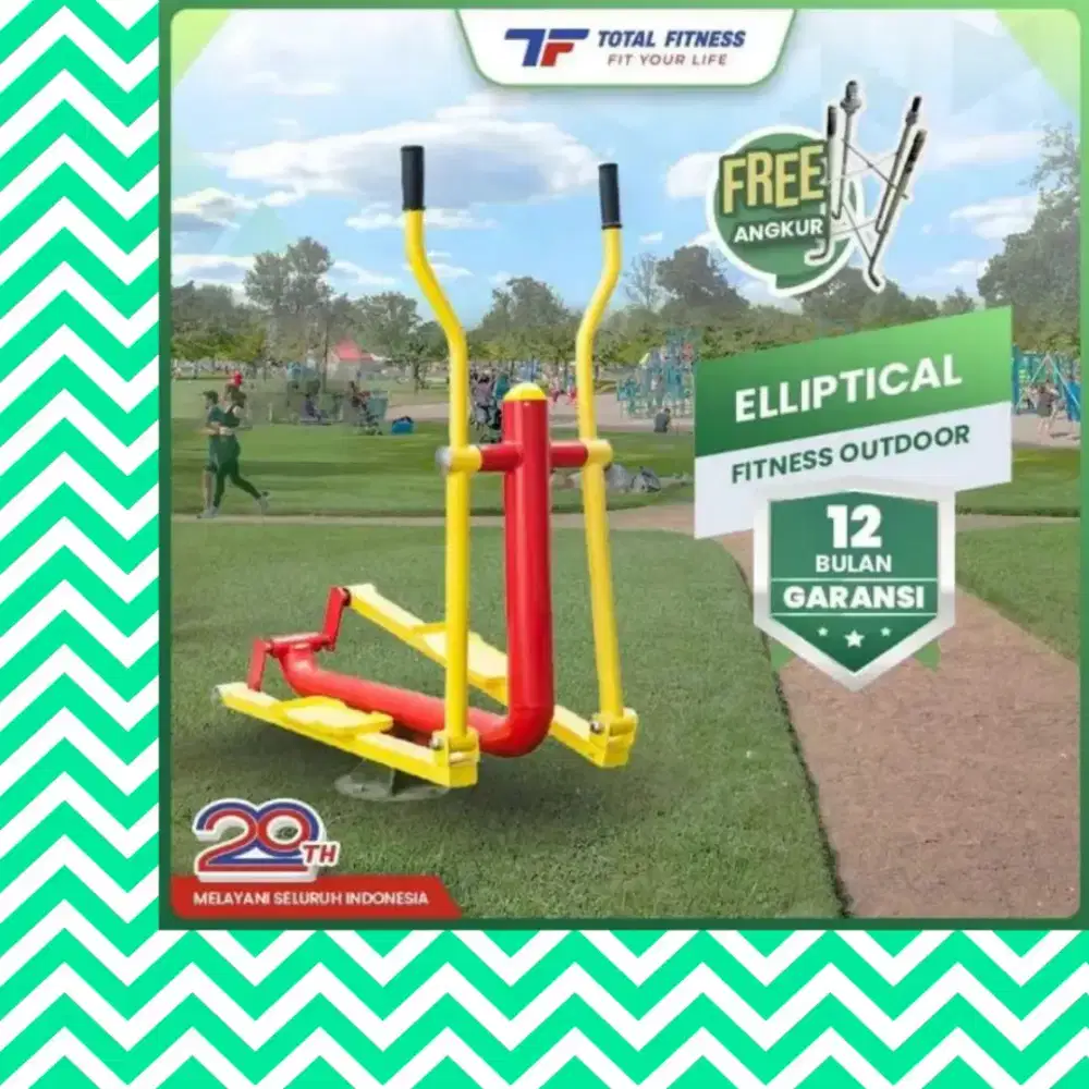 Alat fitnes outdoor Elleptical PJF-196