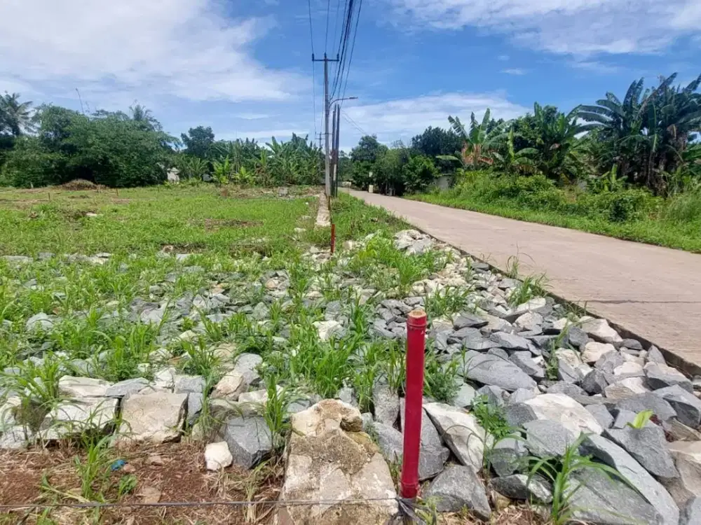 Kavling Murah Cisauk 100Jt-an, akses mudah ke Tol Legok.