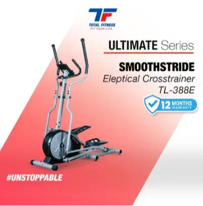 Gym Eleptical Crosstrainer TL-388E Alat olahraga Cardio Eliptikal