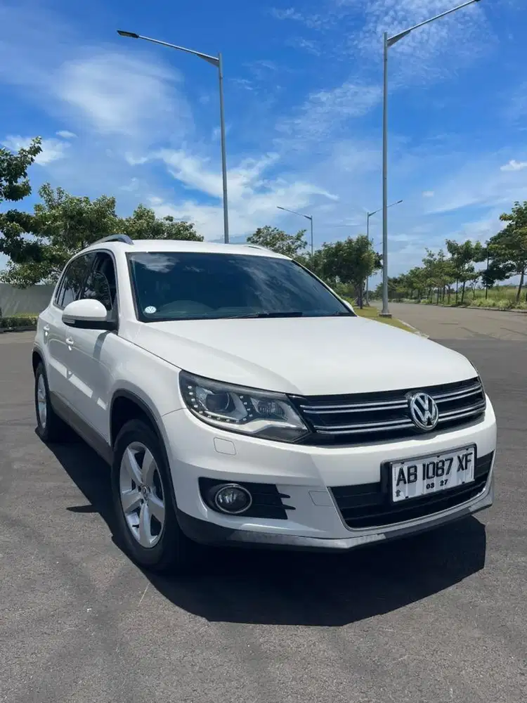 Jual cepat! VW Tiguan 1.4 TSI Highline AT putih 2013