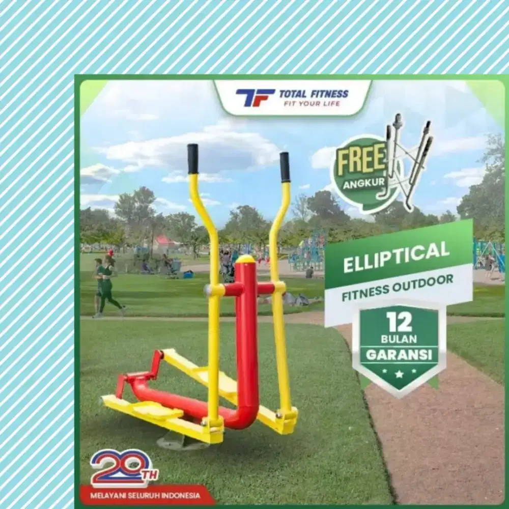 Alat fitnes outdoor Elleptical PJF-196