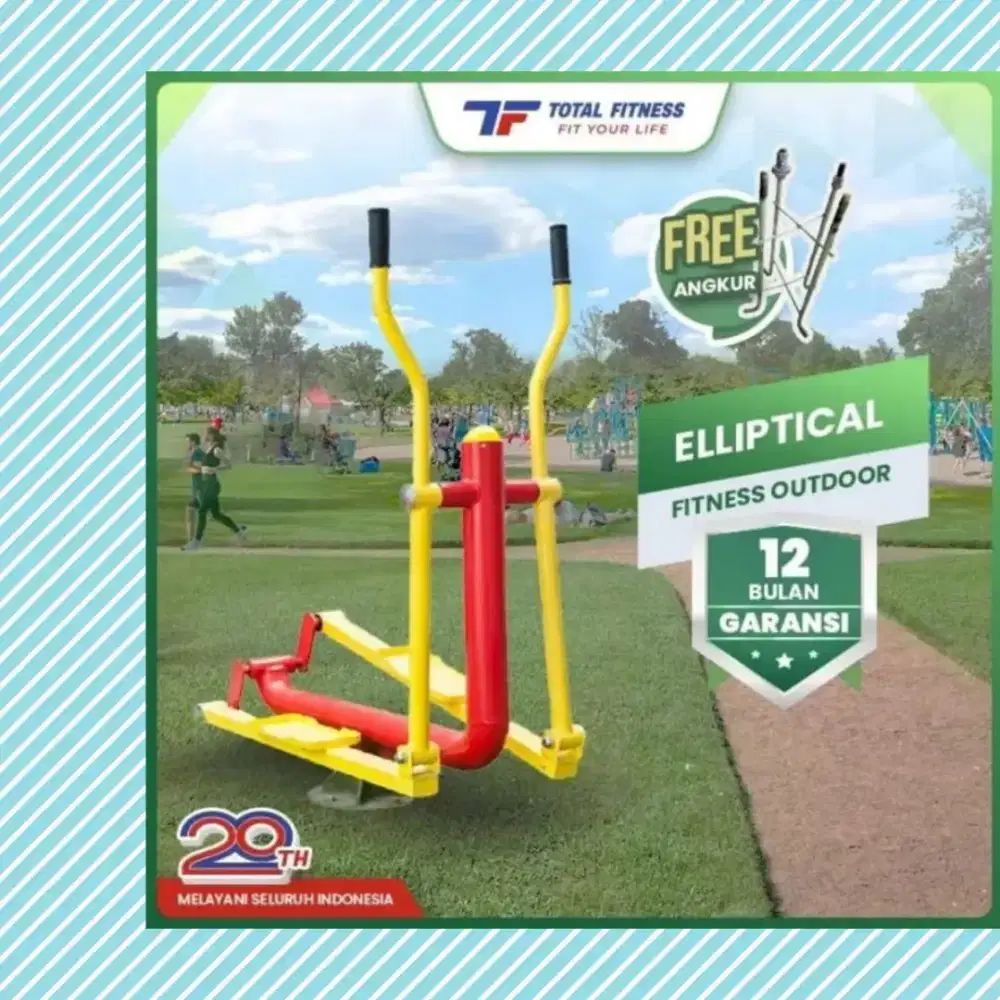 Alat fitnes outdoor Elleptical PJF-196
