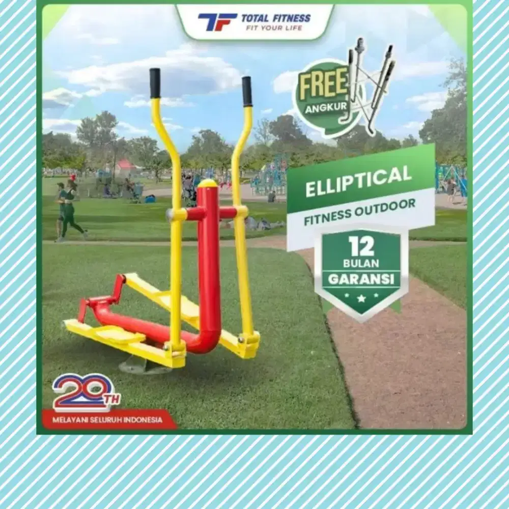 Alat fitnes outdoor Elleptical PJF-196