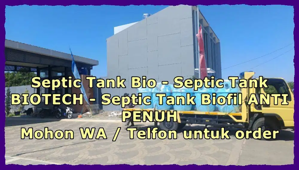 Septic Tank, Sepiteng Bio, Biotech, Biofil, Biotank,