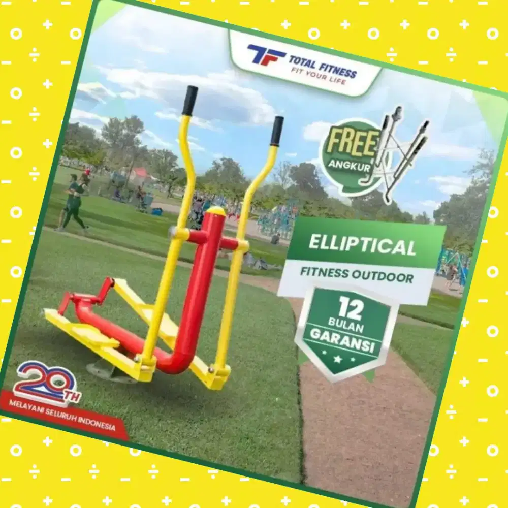 Alat fitnes outdoor Elleptical PJF-196