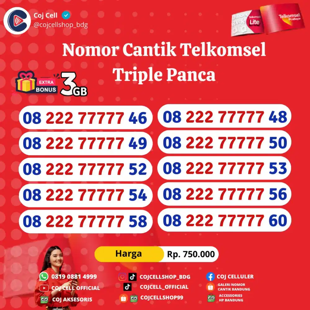 Ready Nomor Cantik Legiit