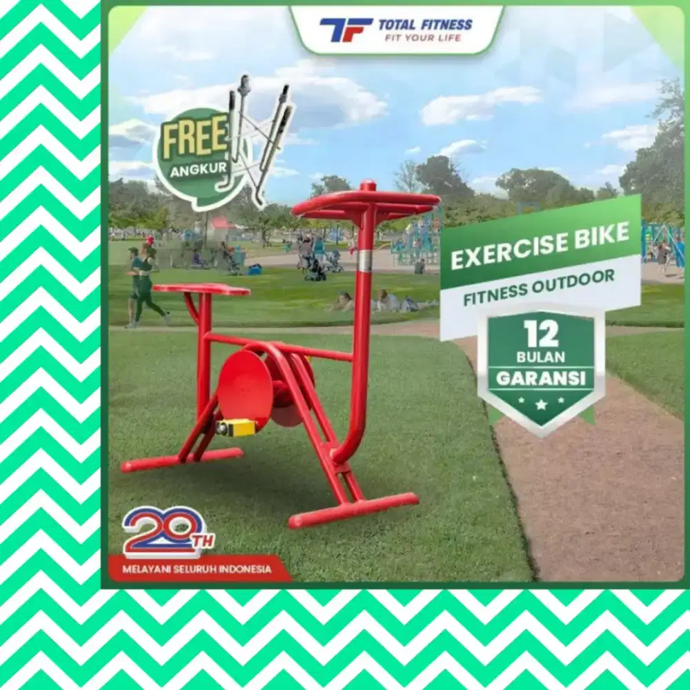 Alat fitnes outdoor Exercise Bike YHD-472