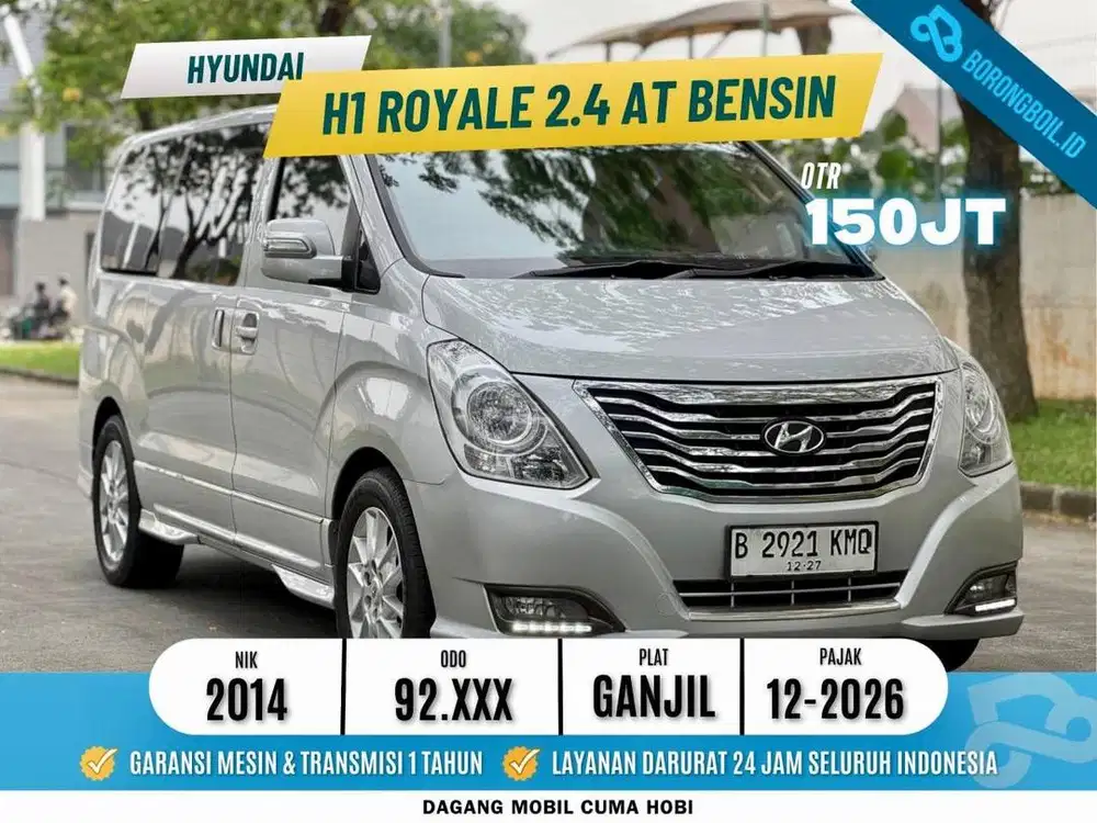 Termurah Hyundai H1 Royale 2.4 At Bensin 2014