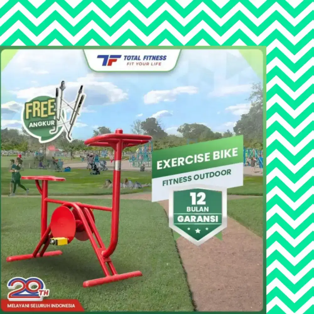 Alat fitnes outdoor Exercise Bike YHD-472