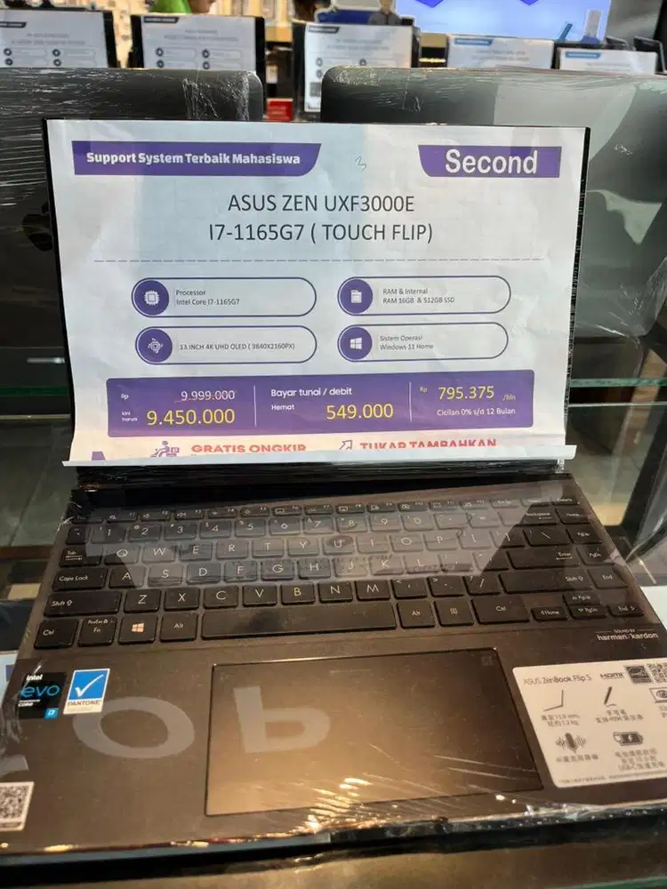 asus i7-1165G7 kece abis